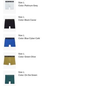 Savage Fenty 5 pack boxer/briefs